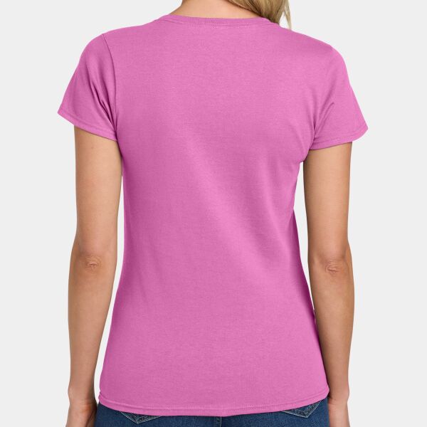 Ladies Heavy Cotton 100% Cotton T Shirt Thumbnail